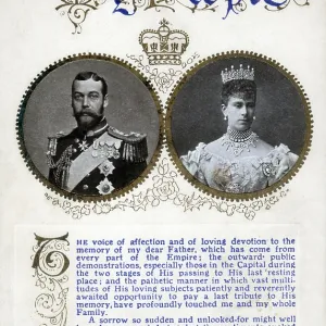 To My People - a message from King George V To My People - a message from King George V