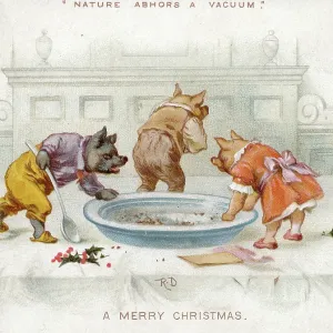 A Piggy Christmas Card A Piggy Christmas Card
