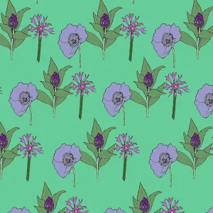 Pink and purple floral pattern Pink and purple floral pattern