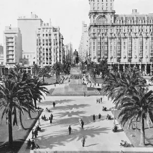 Plaza Independencia, Montevideo Plaza Independencia, Montevideo