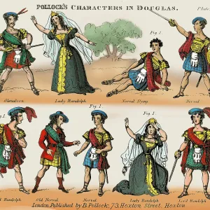 Pollock's characters in Douglas Pollock's characters in Douglas