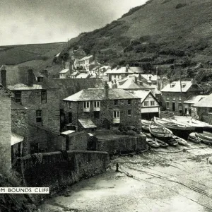 Port Isaac from Bounds Cliff, North Cornwall