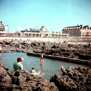 Porthcawl - Children's paddling pool Porthcawl - Children's paddling pool