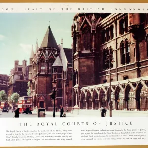 Poster, London, Heart of the British Commonwealth