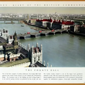 Poster, London, Heart of the British Commonwealth