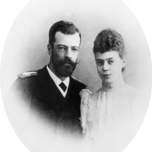 Prince Alexander Mikhailovich and Princess Ksenia