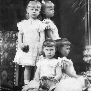 Princesses Marie and Victoria Melita of Russia