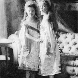 Princesses Olga and Tatiana of Russia