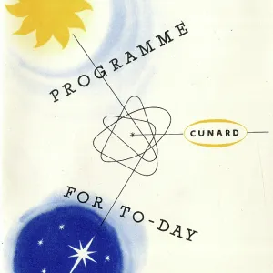 Programme of Events on board RMS Mauretania