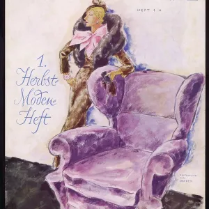 PURPLE ARMCHAIR C1930 PURPLE ARMCHAIR C1930