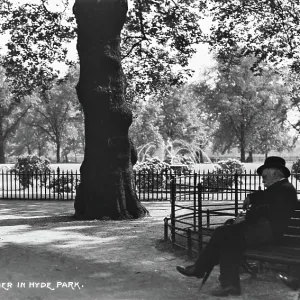 A Quiet Corner in Hyde Park A Quiet Corner in Hyde Park