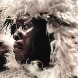 RACIAL/ZULU MAN CLOSE-UP RACIAL/ZULU MAN CLOSE-UP