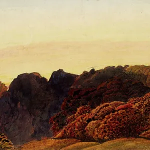 Recto: Yellow Twilight; Verso: Landscape composition Recto: Yellow Twilight; Verso: Landscape composition