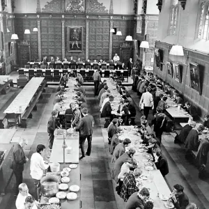 Refectory at Trinity College, Cambridge University Refectory at Trinity College, Cambridge University