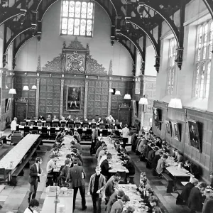 Refectory at Trinity College, Cambridge University Refectory at Trinity College, Cambridge University