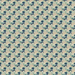 Repeating Pattern - Hokusai Great Wave Repeating Pattern - Hokusai Great Wave