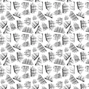 Repeating Pattern - Sailing Ships Repeating Pattern - Sailing Ships