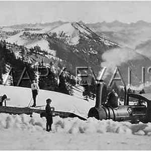 RIGI-BAHN IN WINTER RIGI-BAHN IN WINTER