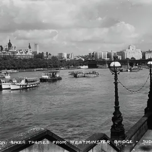 River Thames from Westminster Bridge River Thames from Westminster Bridge