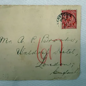 R.M.S. TITANIC - Unique lettercard from Archibald Gracie R.M.S. TITANIC - Unique lettercard from Archibald Gracie