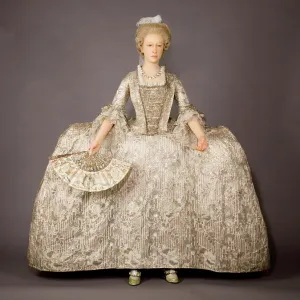 The Rockingham mantua, c1760-5 The Rockingham mantua, c1760-5