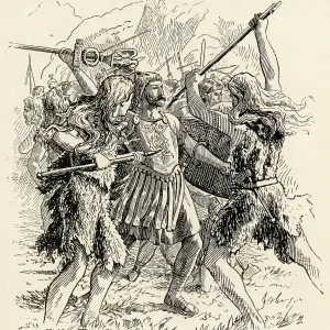 Roman Standard bearer (throwing the eagle) Roman Standard bearer (throwing the eagle)