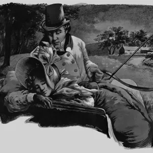 Romantic 19th Century Couple Romantic 19th Century Couple