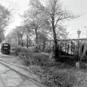 Rural view of the Berlin Wall, Berlin, Germany Rural view of the Berlin Wall, Berlin, Germany