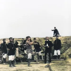 Russo-Turkish War, Siege Mortar + Crew