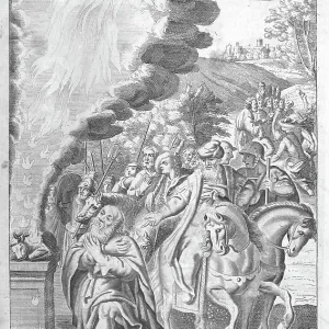 The sacrifice of Elijah