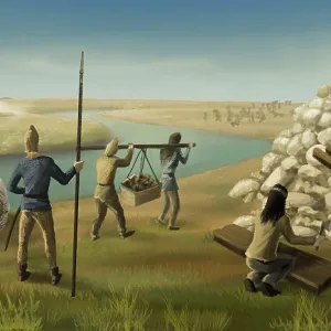 Saka, burial mound builders Saka, burial mound builders