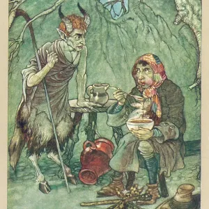 SATYR AND TRAVELLER SATYR AND TRAVELLER