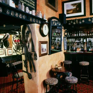 Scene in a local pub, the Star Inn, somewhere in Cornwall Scene in a local pub, the Star Inn, somewhere in Cornwall