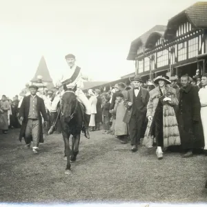 Scene at a racecourse in the Far East Scene at a racecourse in the Far East