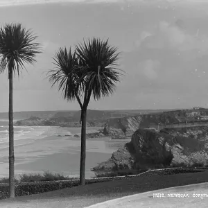 Scenic View of Newquay, Cornwall Scenic View of Newquay, Cornwall