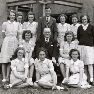School class group photograph, 1947 School class group photograph, 1947