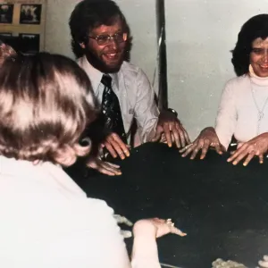 Seance of the Philip group, Toronto, Canada Seance of the Philip group, Toronto, Canada