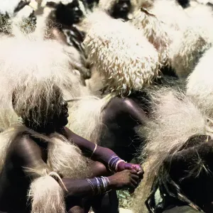 Seated Zulu Men Seated Zulu Men