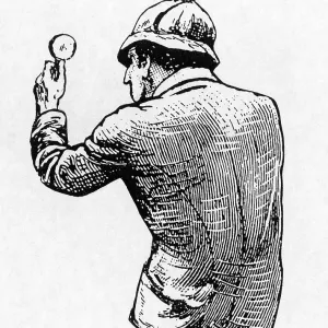 Sherlock Holmes with a magnifying glass Sherlock Holmes with a magnifying glass