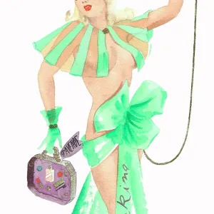 Shockima - Murray's Cabaret Club costume design Shockima - Murray's Cabaret Club costume design