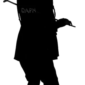Silhouette of a military man - Captain E. E. Barnet Silhouette of a military man - Captain E. E. Barnet