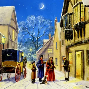 Singing Christmas Carols Singing Christmas Carols