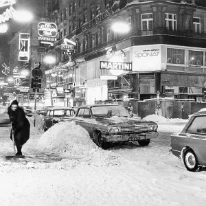 Snow removal in Vienna 1969 Snow removal in Vienna 1969