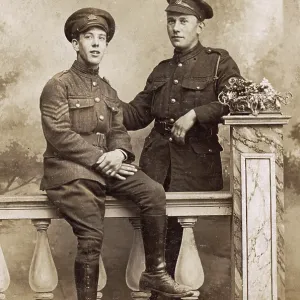 Two soldiers of the First World War Two soldiers of the First World War
