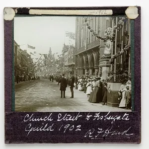 Spectators Preston Guild Procession 1902 Spectators Preston Guild Procession 1902