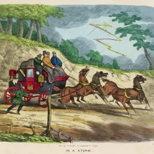 STAGECOACH IN STORM STAGECOACH IN STORM