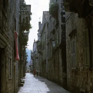 Streets in Dubrovnik