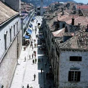 Streets in Dubrovnik