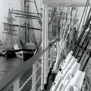 Tall ships on the sea Tall ships on the sea