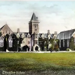 TAUNTON SCHOOL C1905 TAUNTON SCHOOL C1905